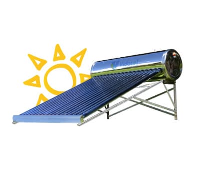 calentador solar 18 tubos